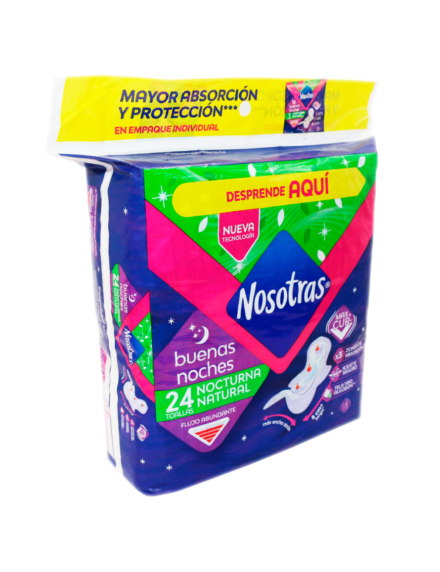NOSOTRAS PAQUETE TOALLAS BUENAS NOCHES