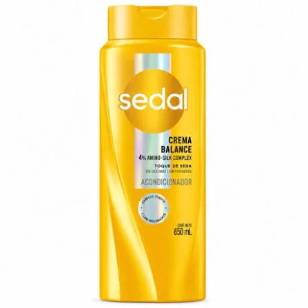 SEDAL AC 650ML (KERATINA,CERAMIDAS,TOQUE DE SEDA, COLAGENO)