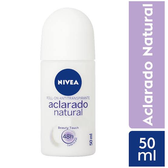 NIVEA DESODORANTE ROLL ON ACLARADO 50ML