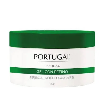 PORTUGAL GEL HIDRATANTE FACIAL DE PEPINO Y LECHUGA 120G