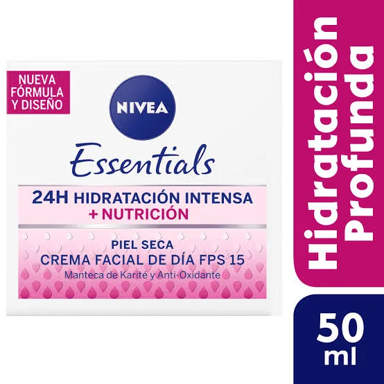 NIVEA CREMA FACIAL HIDRATANTE PARA PIEL SECA 50ML