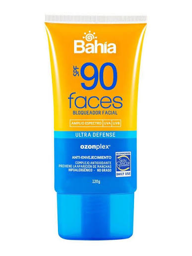 BAHIA BLOQUEADOR FACIAL SPS90 120G