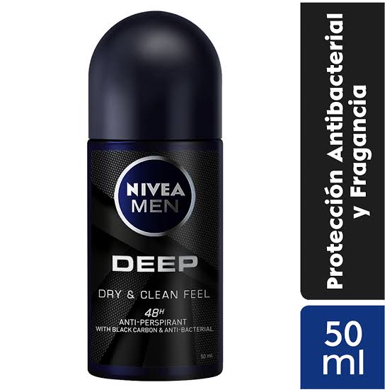 NIVEA DESODORANTE ROLL ON DEEP MEN 50ML