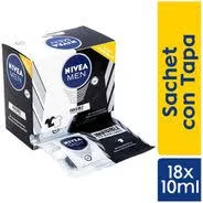 NIVEA DESOD SACHET CAJA 18UNID INVISIBLE MEN