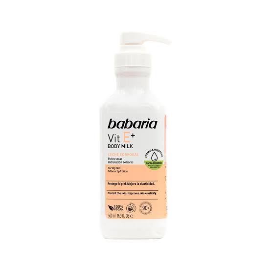 BABARIA BODY MILK VIT E 500ML