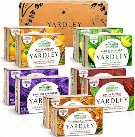 YARDLEY ESTUCHE 4 JABONES