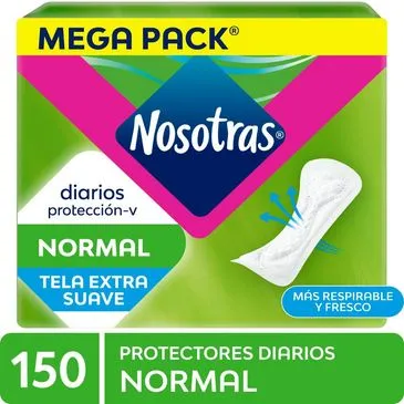 NOSOTRAS CAJA DIARIOS MULTIESTILO 150 UNID