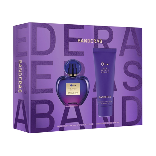 HER SECRET AB ESTUCHE PERFUME 50ML+BODY LOTION