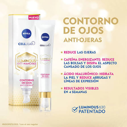 NIVEA LUMINOUS CONTORNO DE OJOS