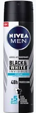NIVEA DESODORANTE SPRAY B&W FRESH MEN 150ML