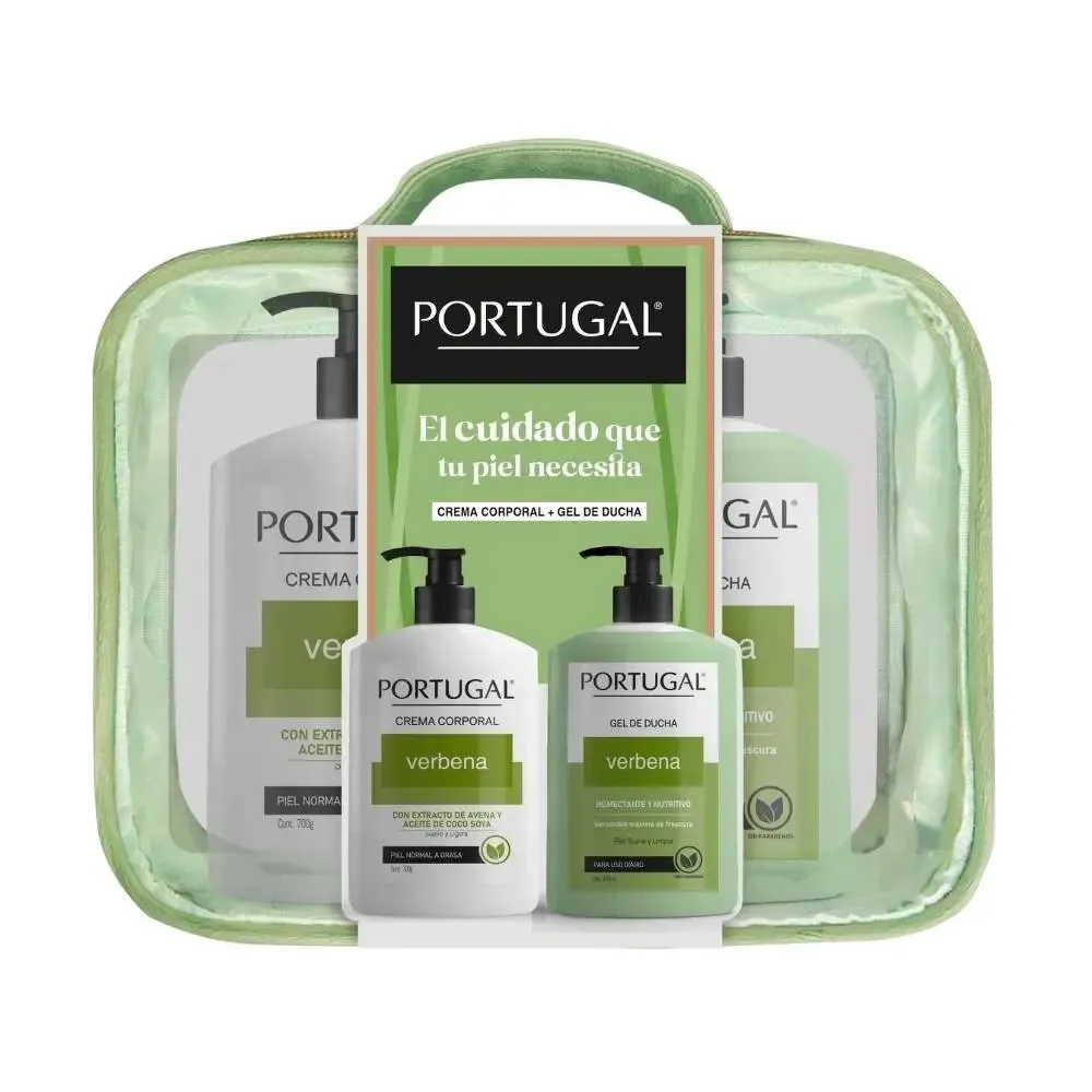 PORTUGAL NECESER GEL DE BAÑO + CREMA CORPORAL