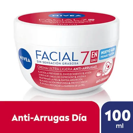 NIVEA CREMA FACIAL ANTIARRUGAS 7EN1 100ML