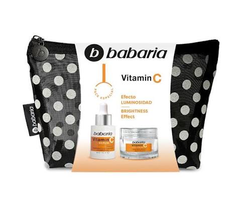BABARIA ESTUCHE CREMA+SERUM (VITAMINA C, HIALURONICO)