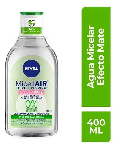 NIVEA AGUA MICELAR MATIFICANTE 400ML